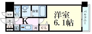 プレサンス梅田北ザ・ライブの物件間取画像